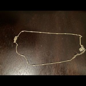 Fern Pendant Necklace in gold